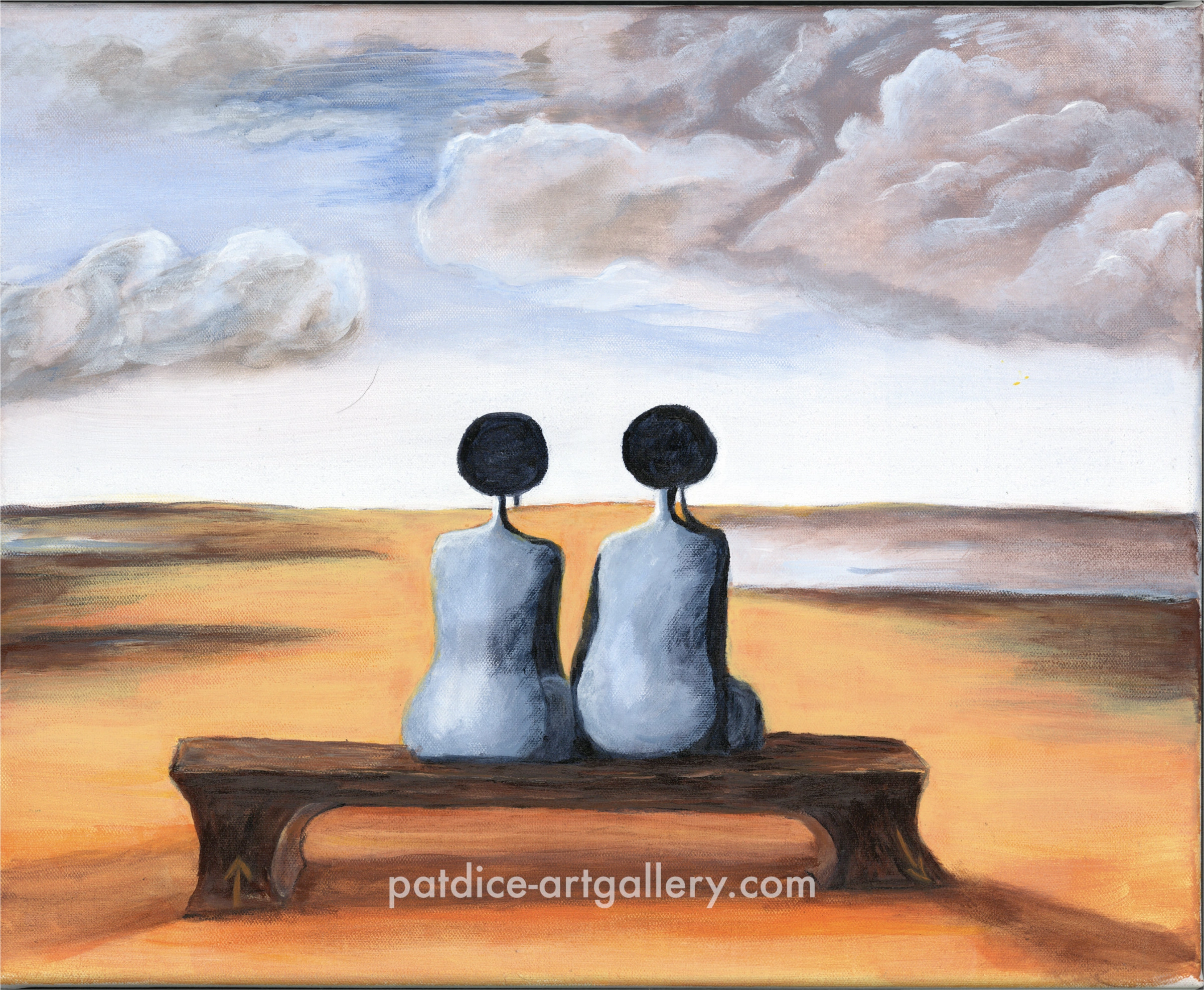 Sitting on Bench in Purgatory — full resolution